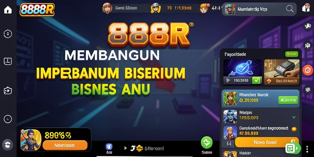Tangkapan layar gameplay Tycoon yang mendebarkan di 888R.