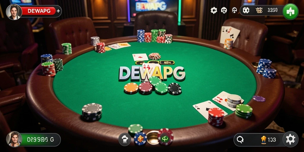 Tampilan gameplay DEWAPG dengan pemain yang bersemangat.