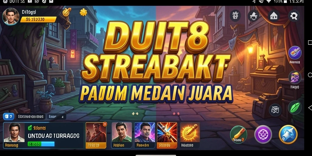 Tampilan gameplay menegangkan dalam DUIT8 dengan strategi yang mendebarkan.
