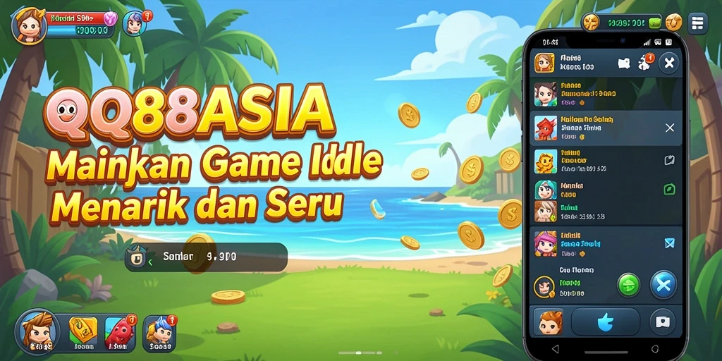Screenshot menunjukkan gameplay menarik dalam QQ88ASIA yang penuh warna.
