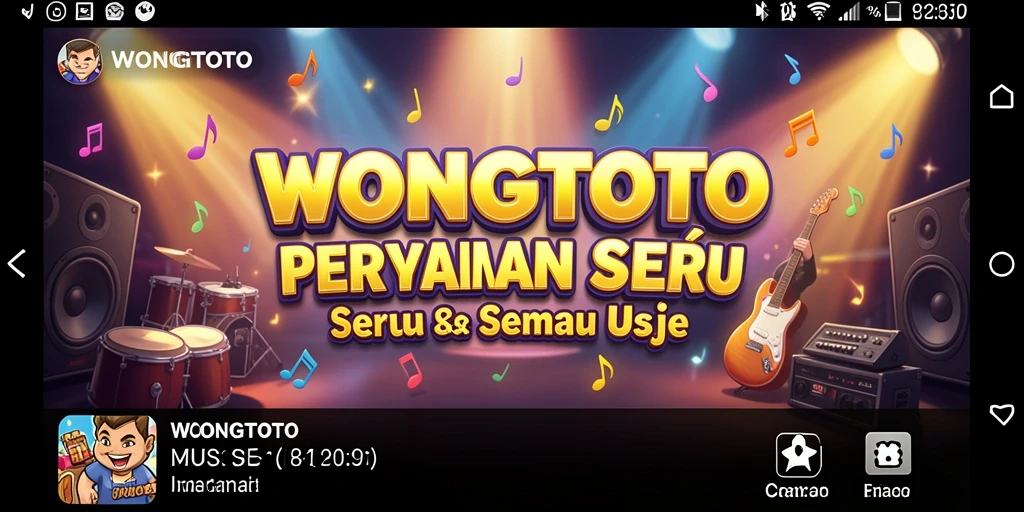 Tampilan gameplay WONGTOTO yang penuh warna dan interaktif.