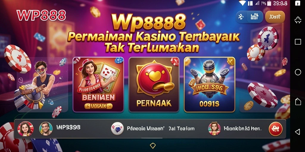 Tampilan gameplay WP888 yang memukau dan mengasyikkan.